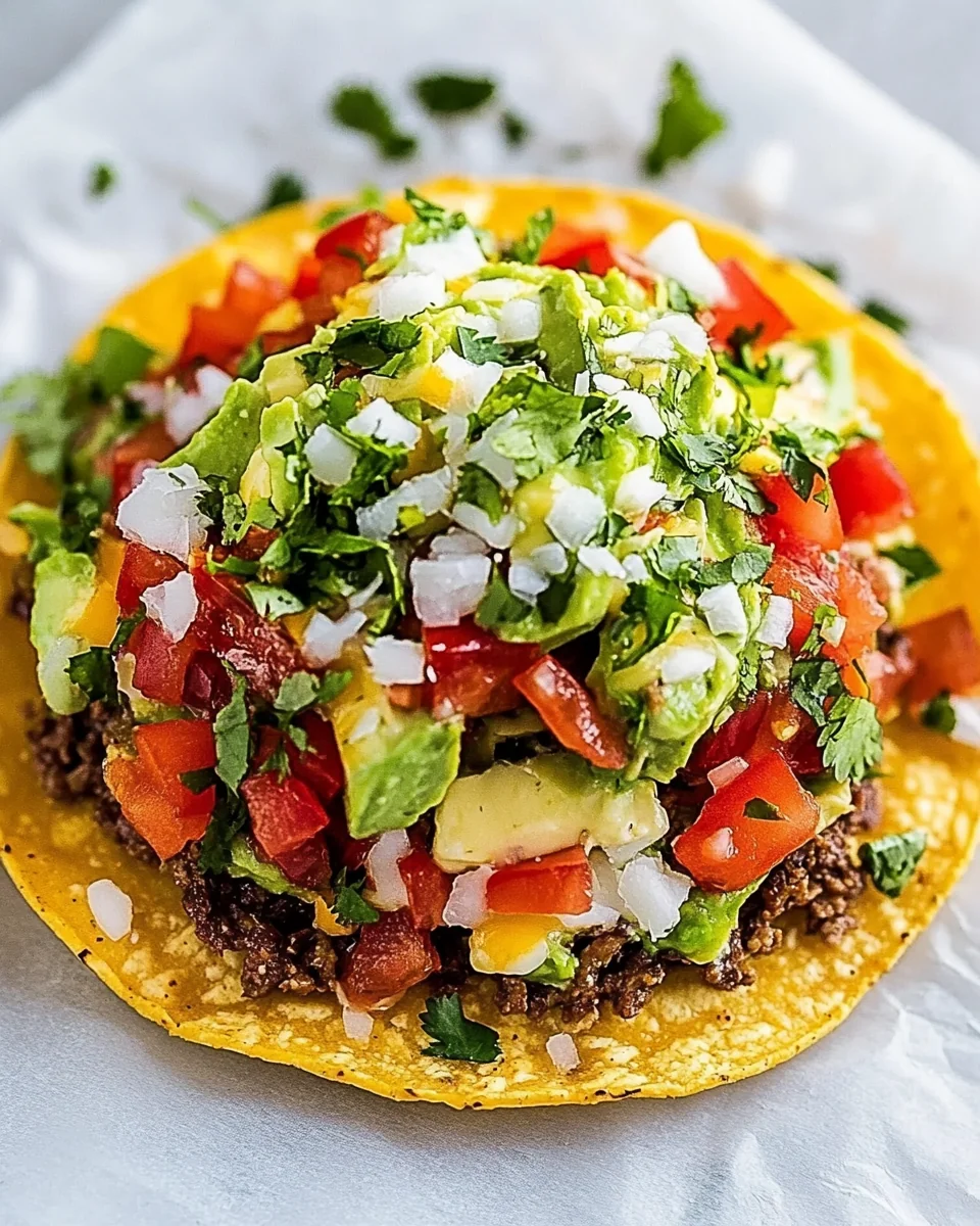 Simple Homemade Tostada Recipe - additional image