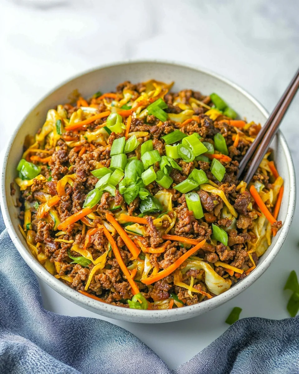 Simple Egg Roll In A Bowl Recipe - additional image