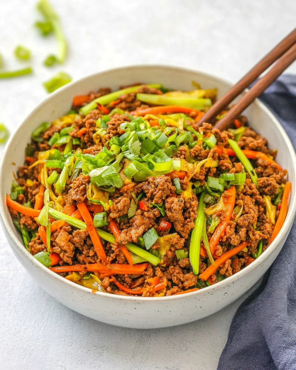 Simple Egg Roll In A Bowl Recipe - additional image