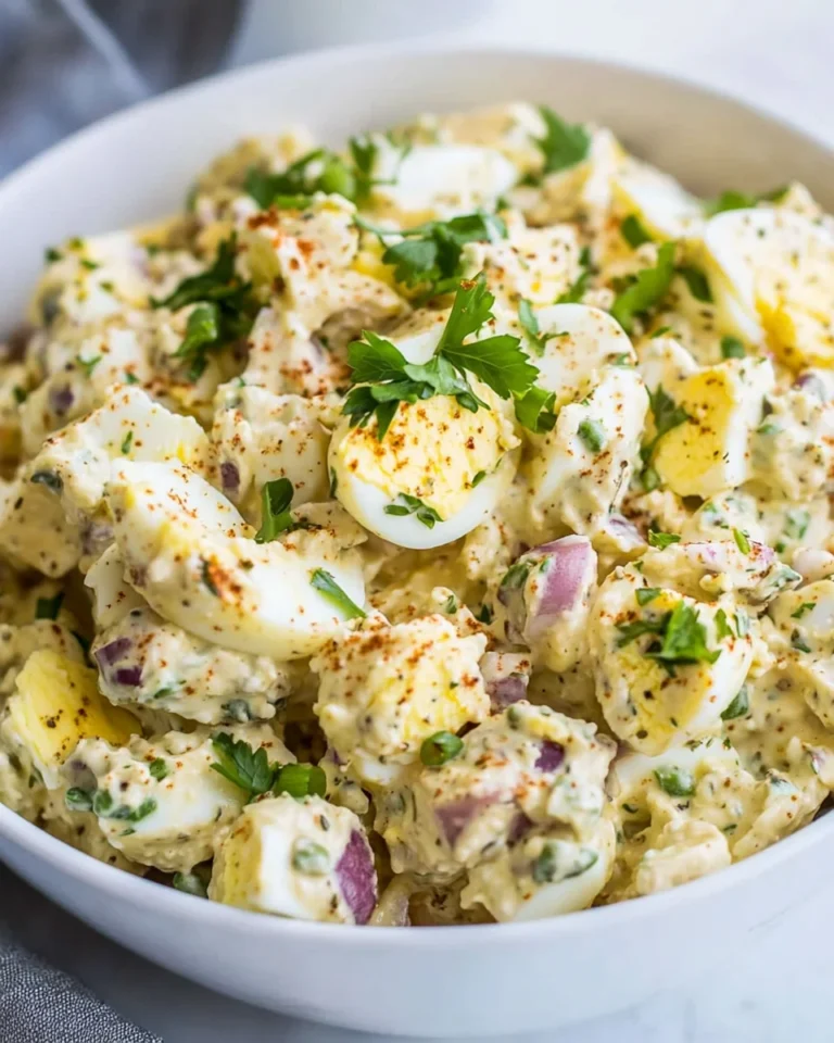 Perfect Egg Salad With Homemade Dressing