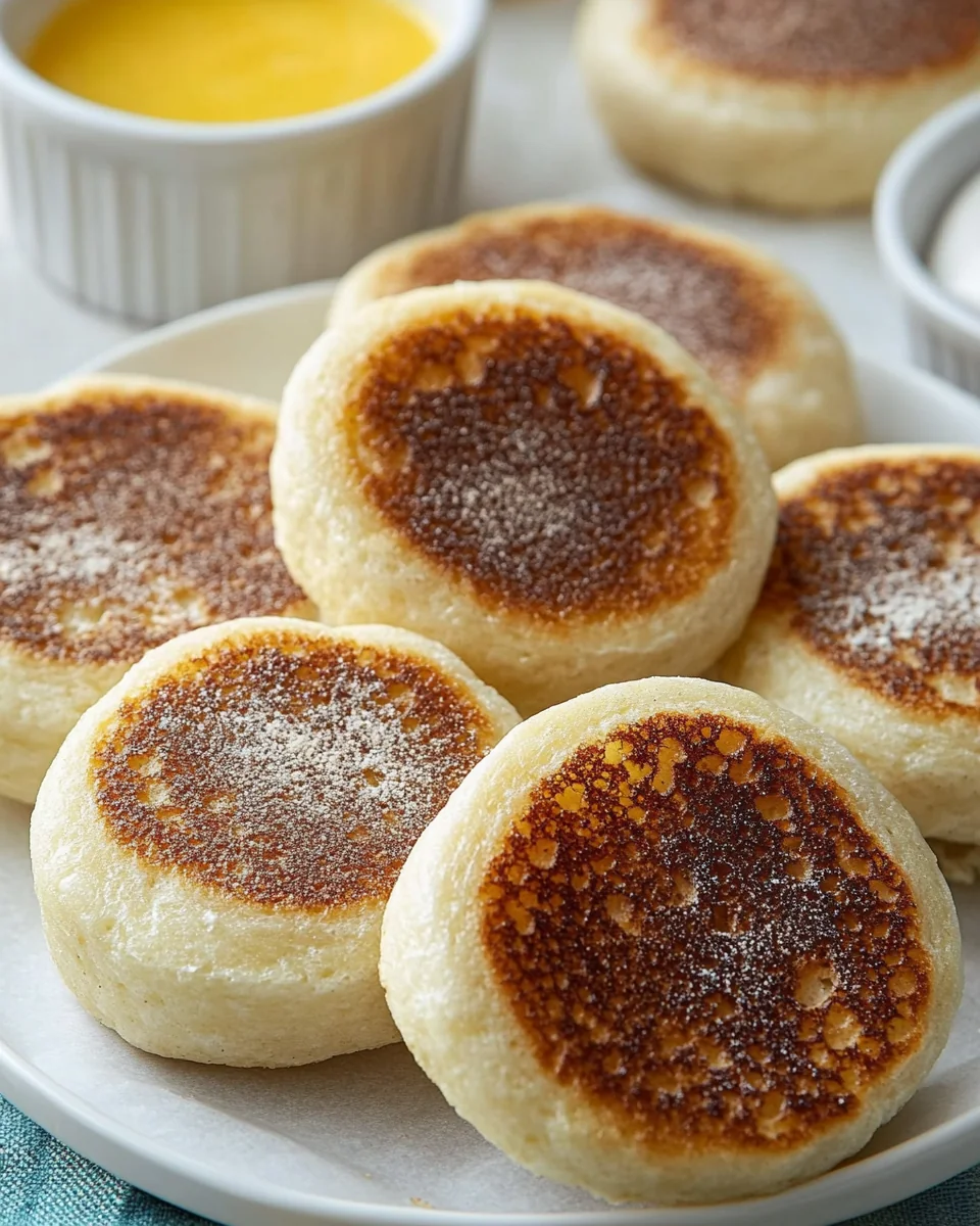 Homemade English Muffins Recipe - additional image