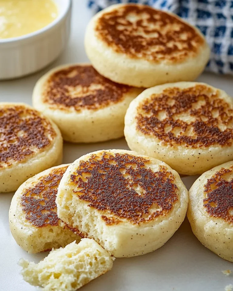 Homemade English Muffins Recipe