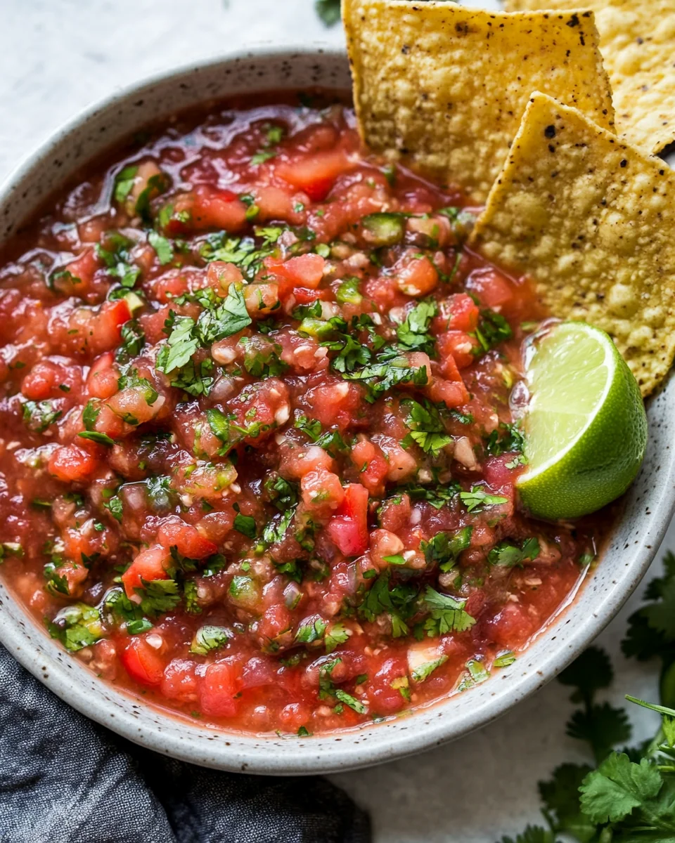Fresh Homemade Salsa Recipe Made Simple - additional image