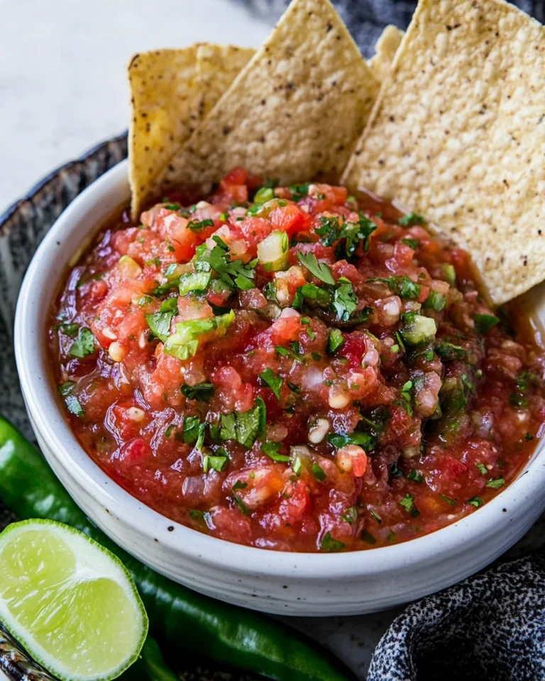Fresh Homemade Salsa Recipe Made Simple