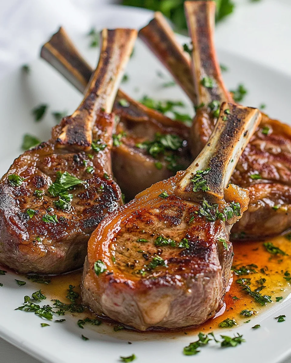 Savory Garlic Herb Lamb Chops For A Cozy Night In - additional image