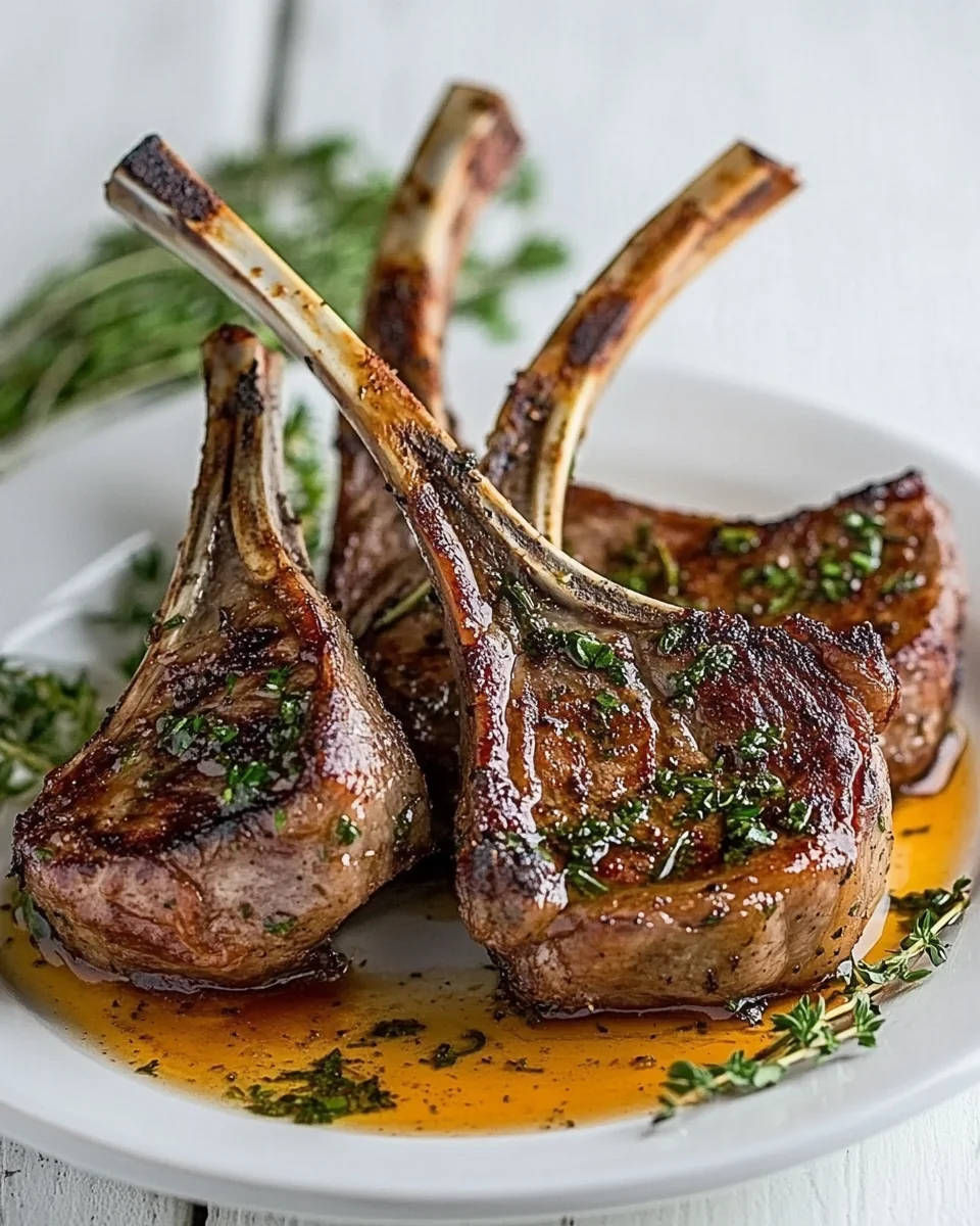 Savory Garlic Herb Lamb Chops For A Cozy Night In - additional image