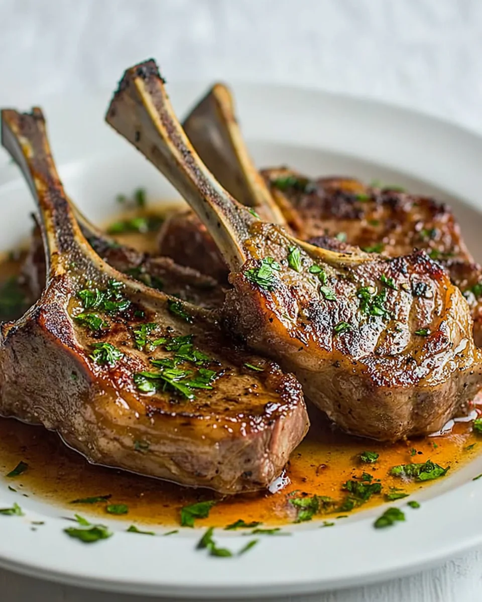 Savory Garlic Herb Lamb Chops For A Cozy Night In - additional image