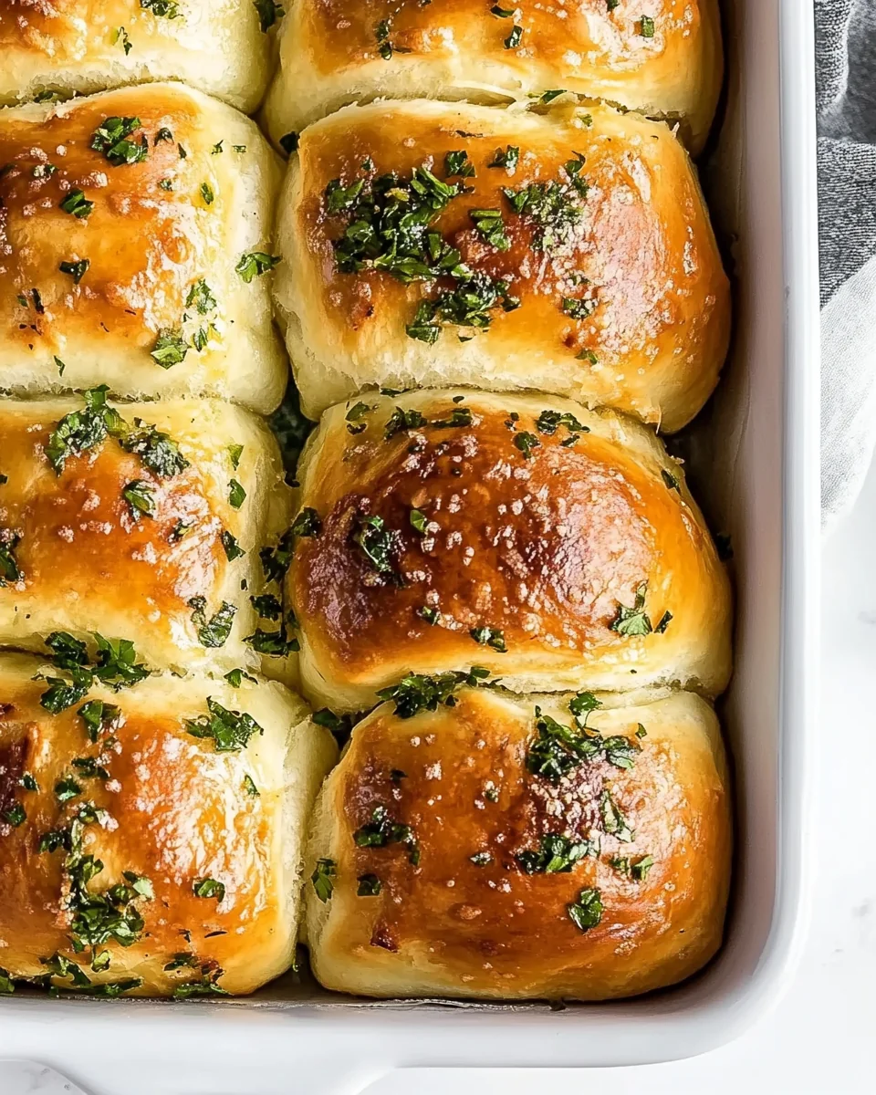 Perfect Homemade Garlic Rolls - additional image