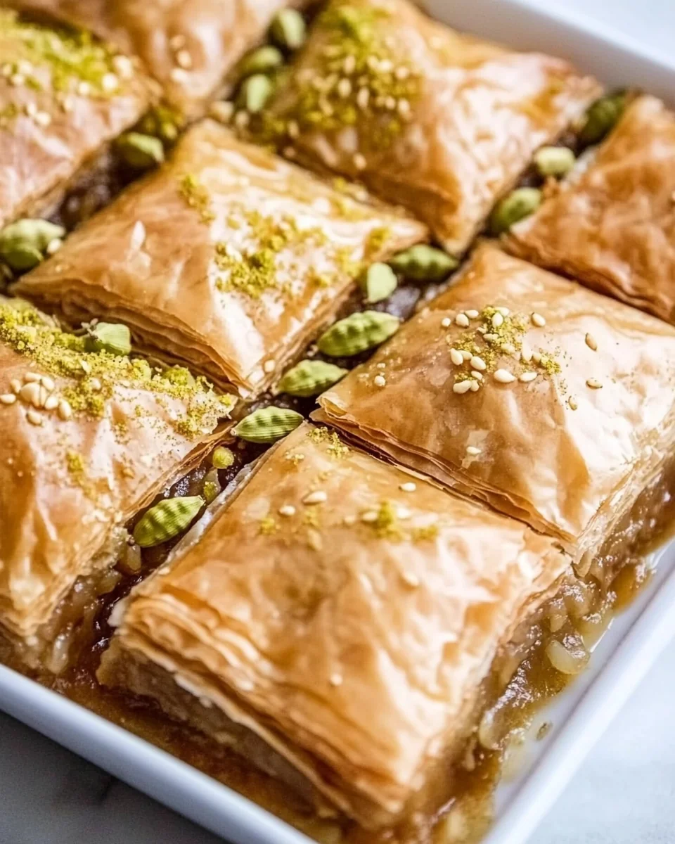 Simple Ginger Cardamom Baklava - additional image