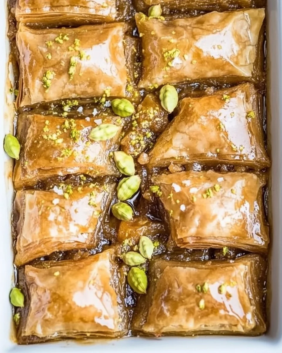 Simple Ginger Cardamom Baklava - additional image