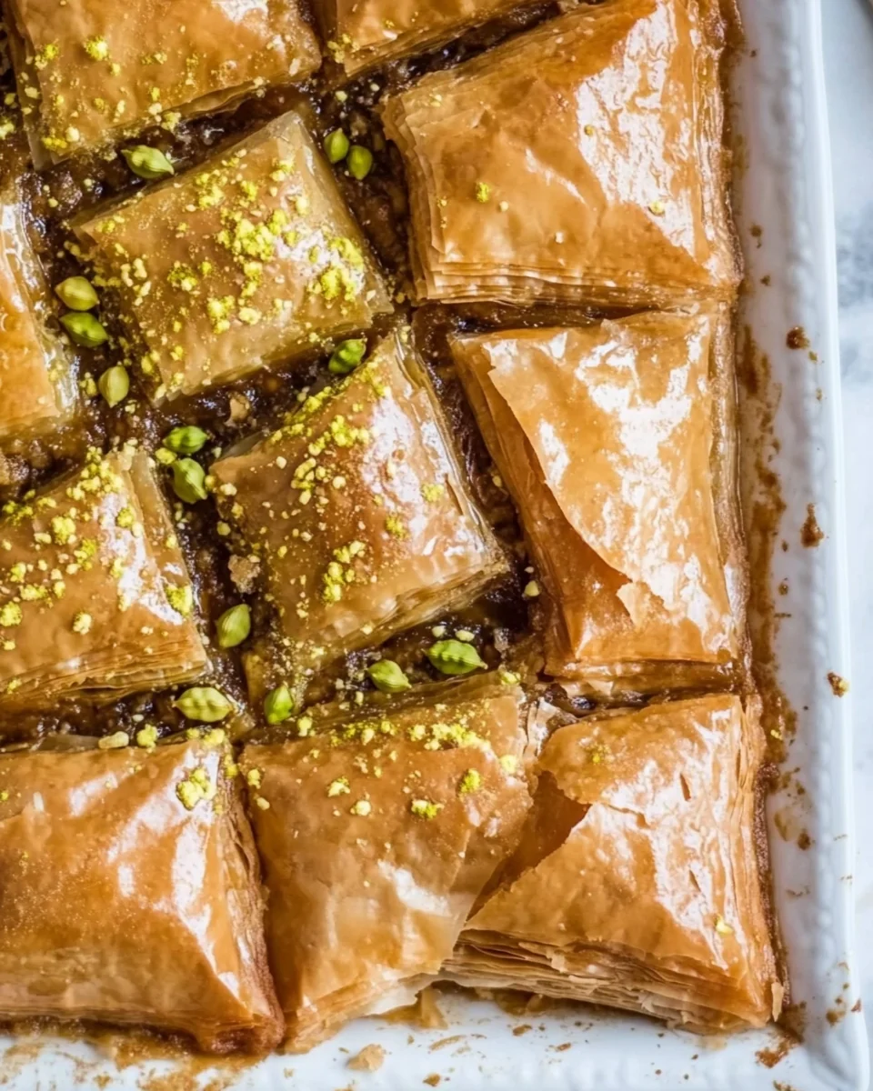 Simple Ginger Cardamom Baklava - additional image