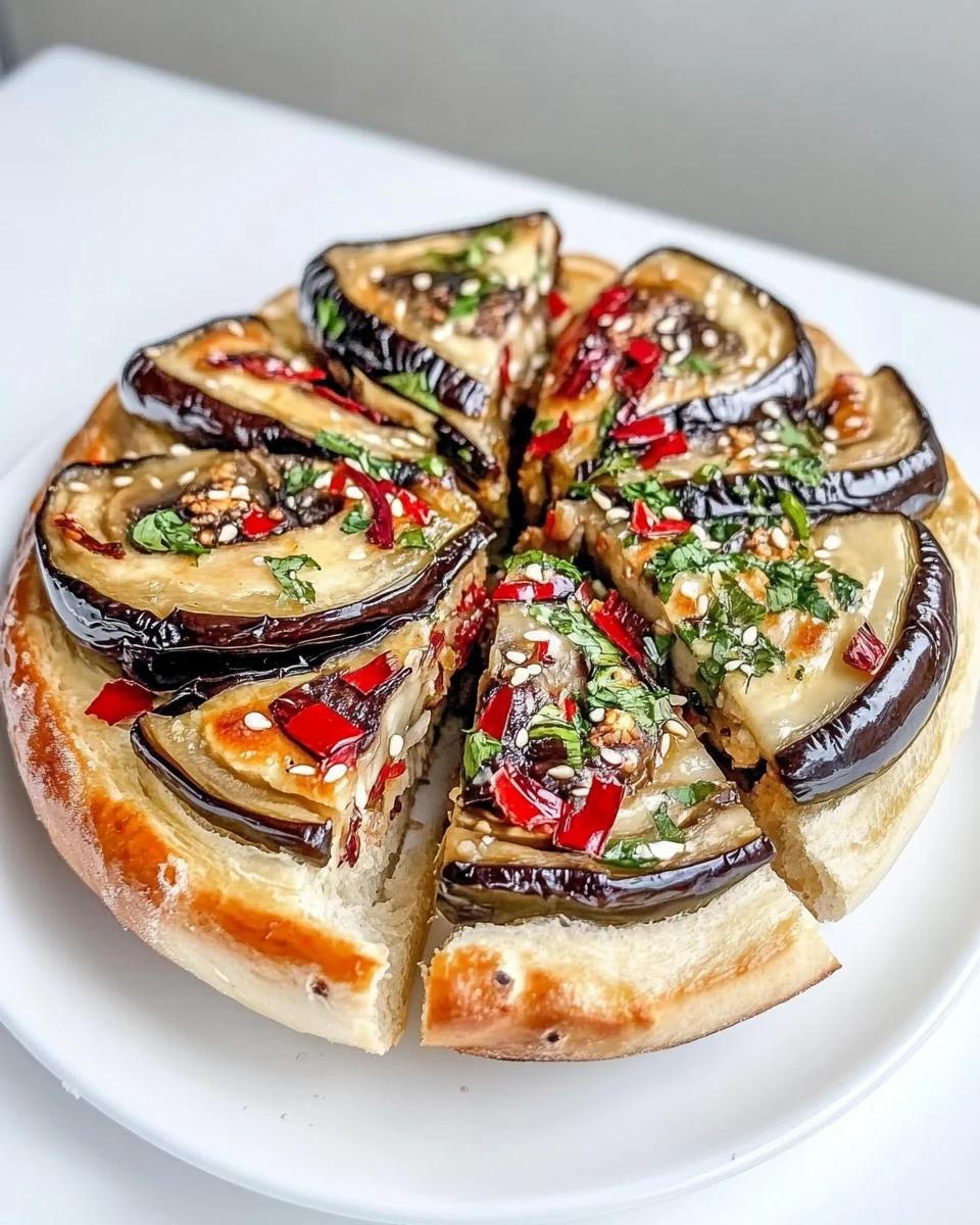 Simple Gochujang Aubergine Focaccia - additional image