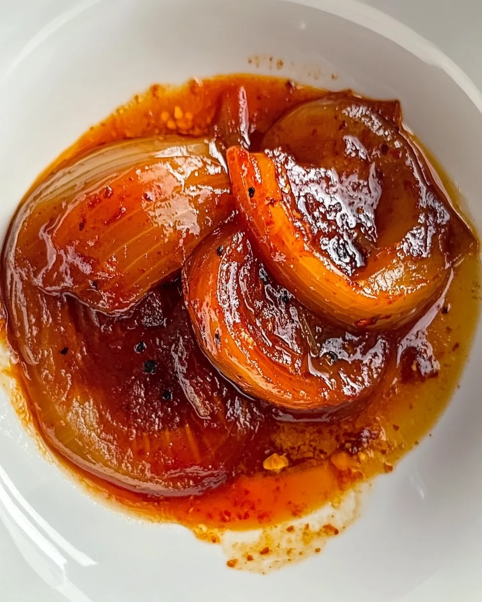 Savory Gochujang Butter Onions For A Flavorful Side Dish - additional image