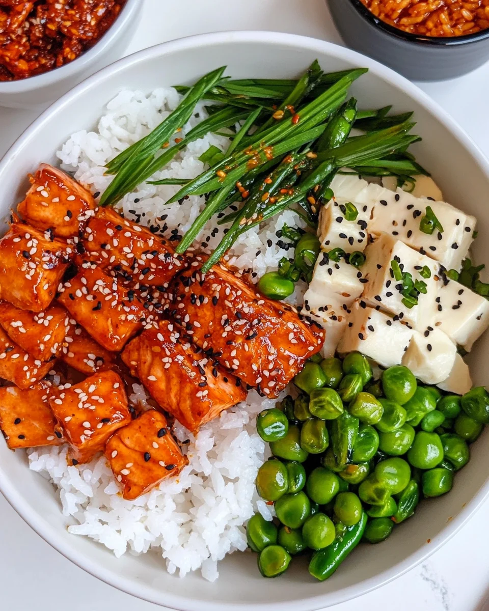 Gochujang Salmon Rice Bowl: A Flavorful Weeknight Meal - additional image