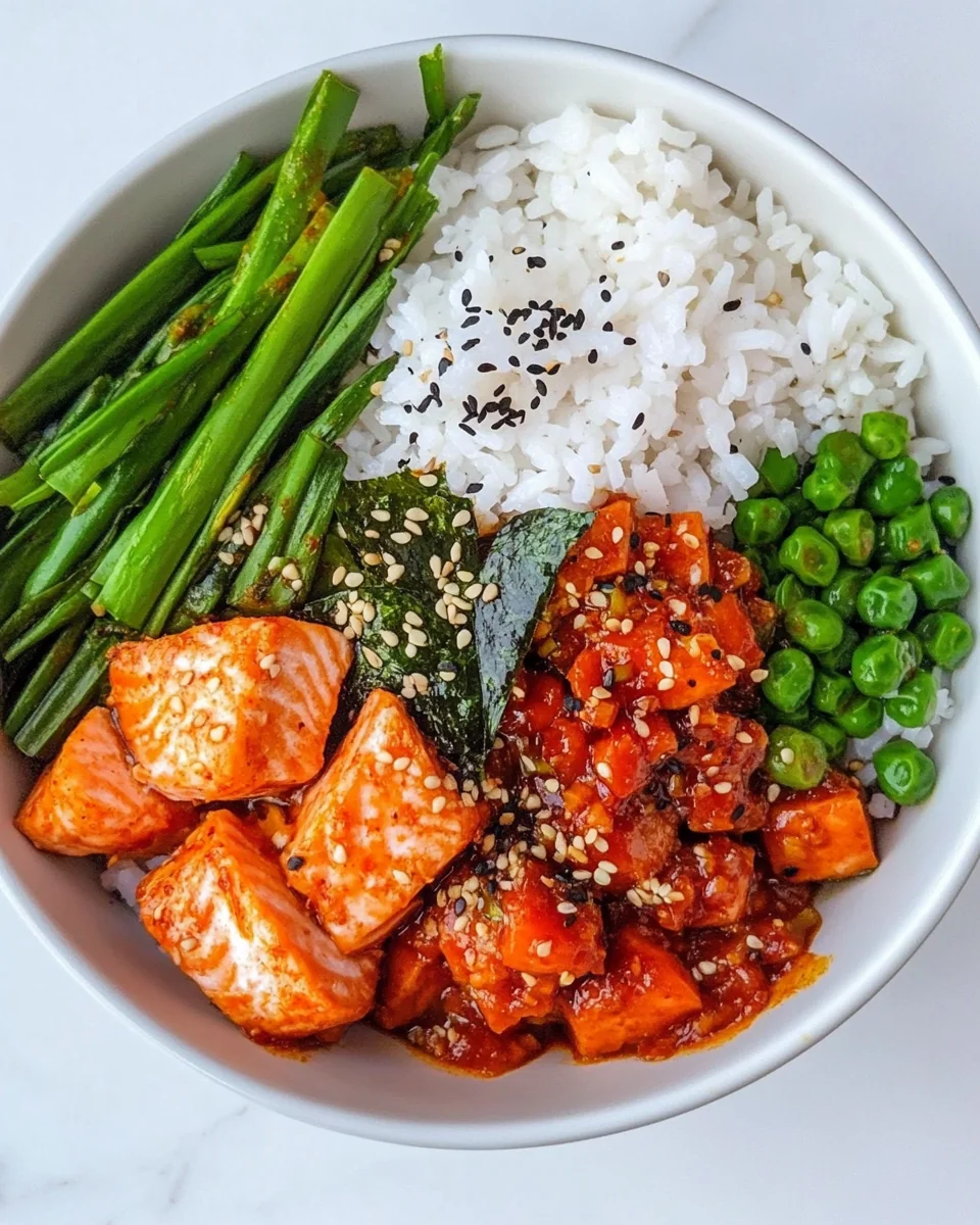Gochujang Salmon Rice Bowl: A Flavorful Weeknight Meal - additional image