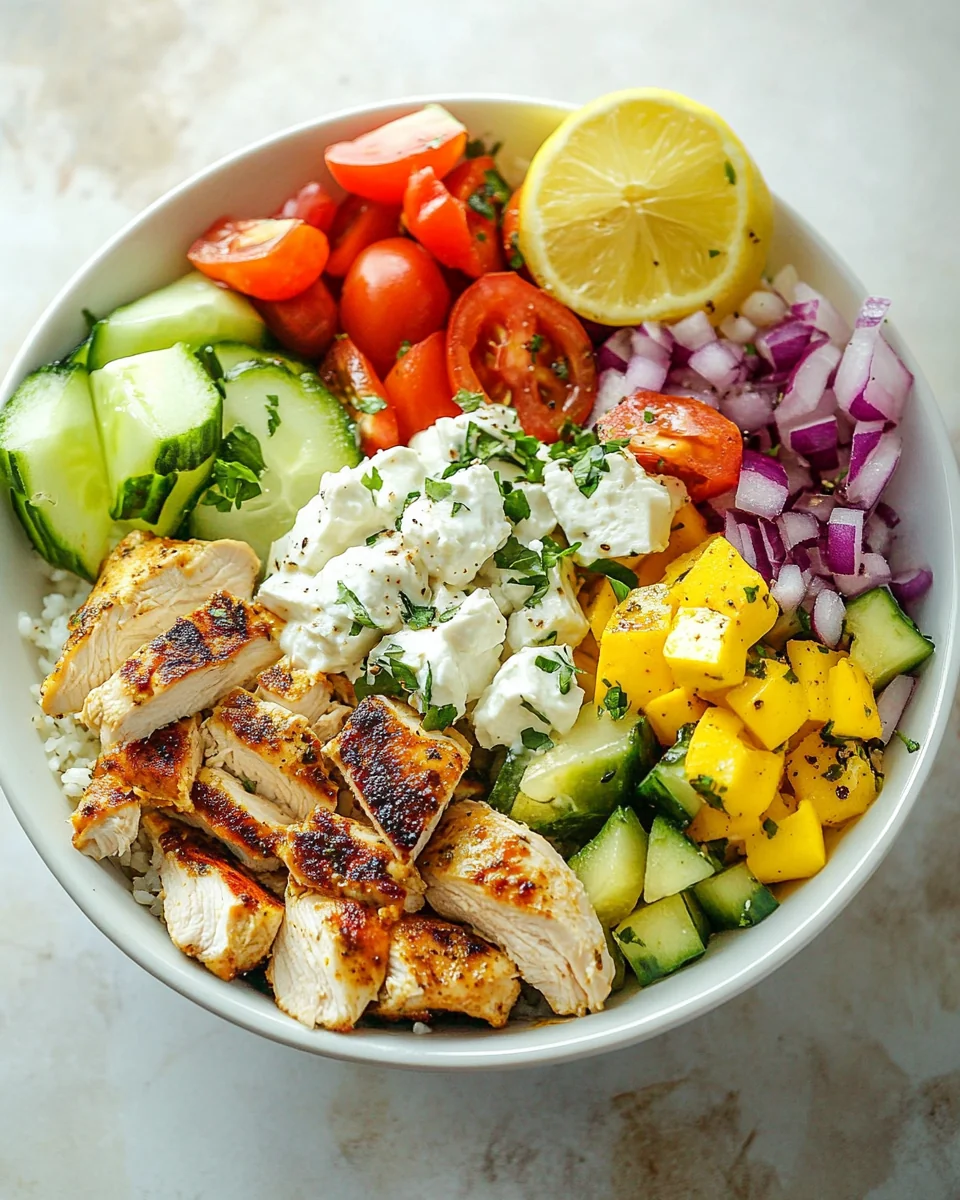 Simple Greek Chicken Bowls Recipe - additional image