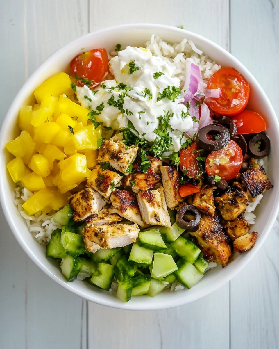 Simple Greek Chicken Bowls Recipe - additional image