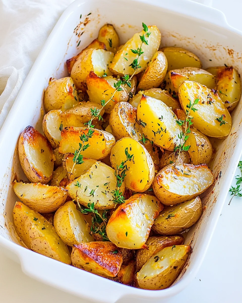 Simple Greek Lemon Potatoes Recipe - additional image
