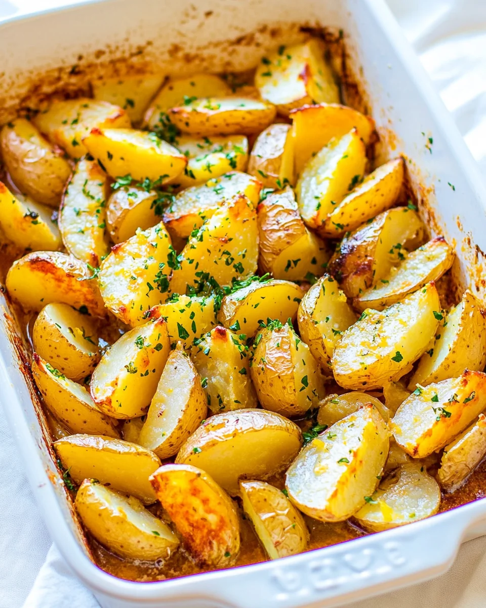 Simple Greek Lemon Potatoes Recipe - additional image