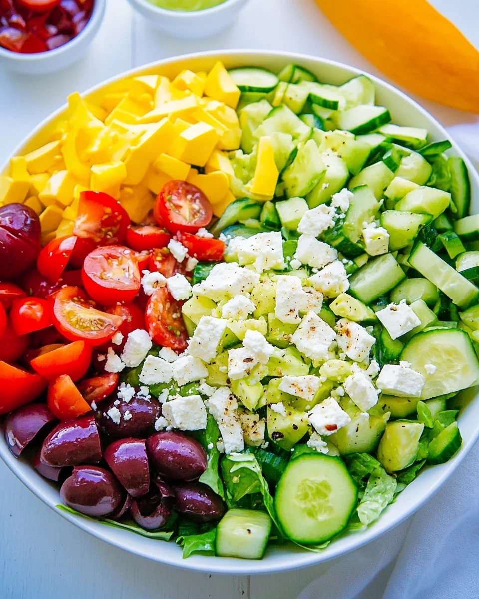 Fresh and Simple Greek Salad Recipe - additional image