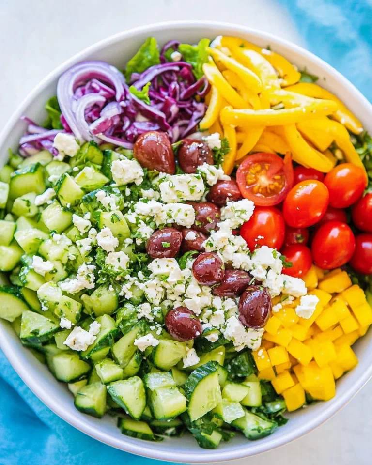 Fresh and Simple Greek Salad Recipe