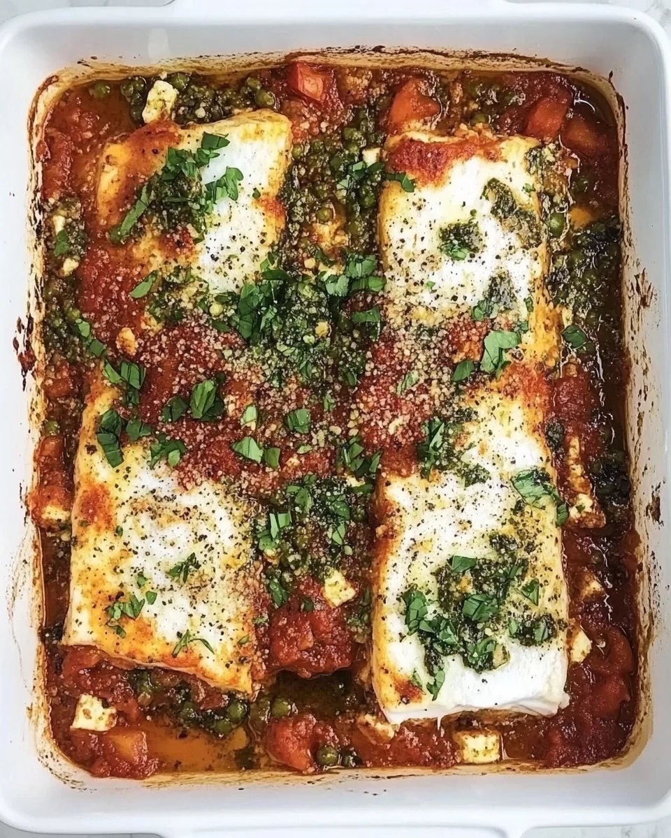 Simple Greek Style Baked Fish - additional image