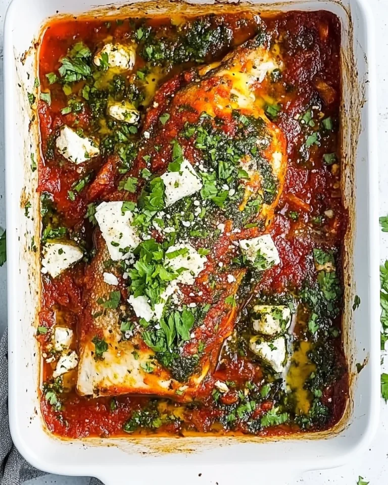 Simple Greek Style Baked Fish