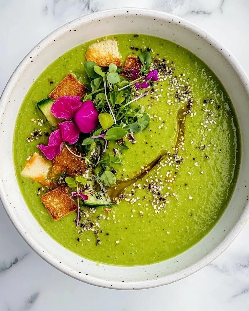 Fresh Green Gazpacho For A Refreshing Summer Meal - additional image