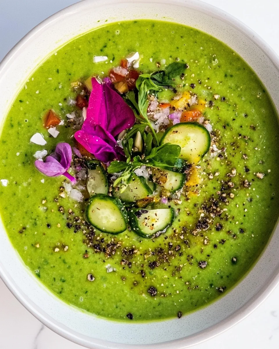 Fresh Green Gazpacho For A Refreshing Summer Meal - additional image