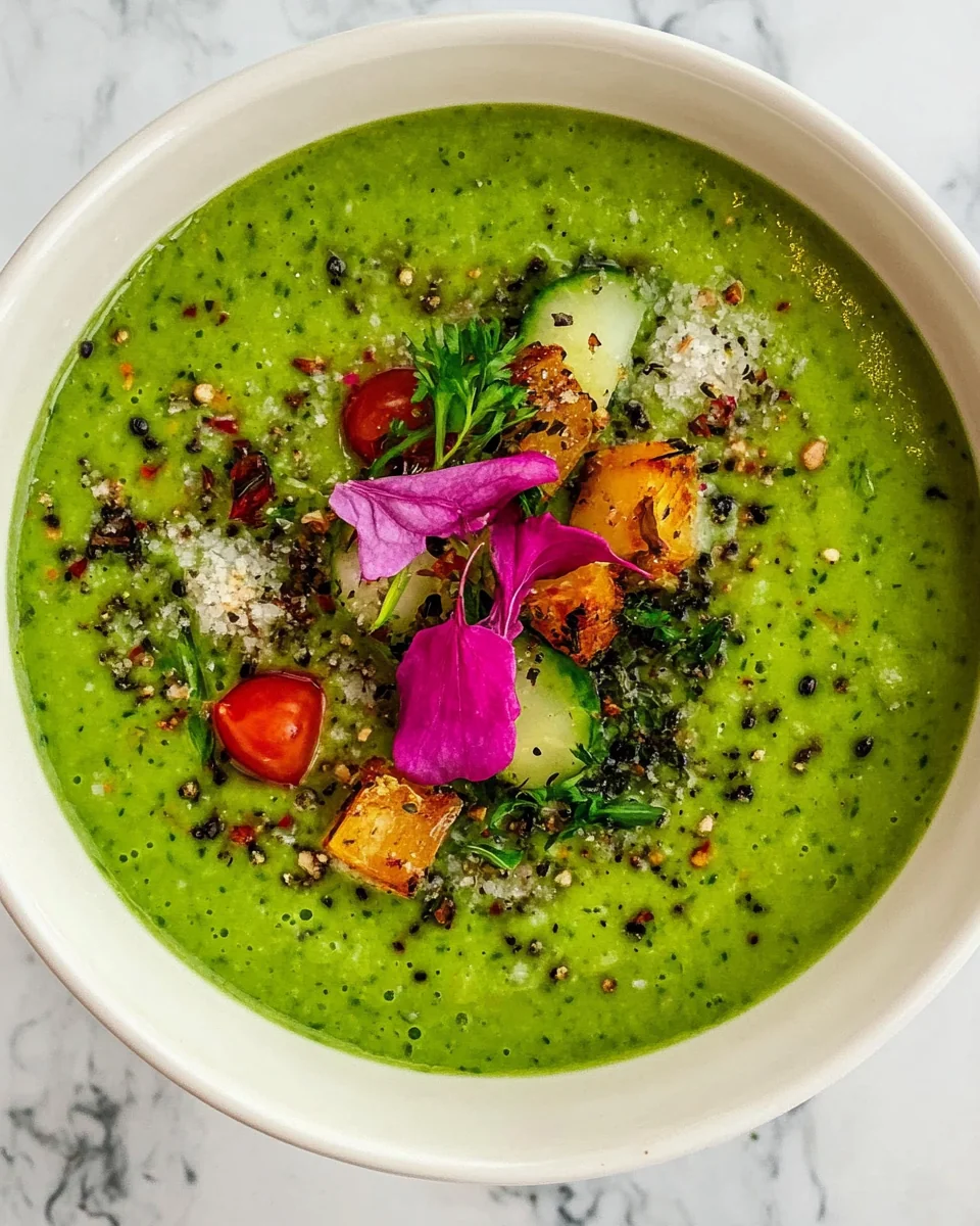 Fresh Green Gazpacho For A Refreshing Summer Meal - additional image