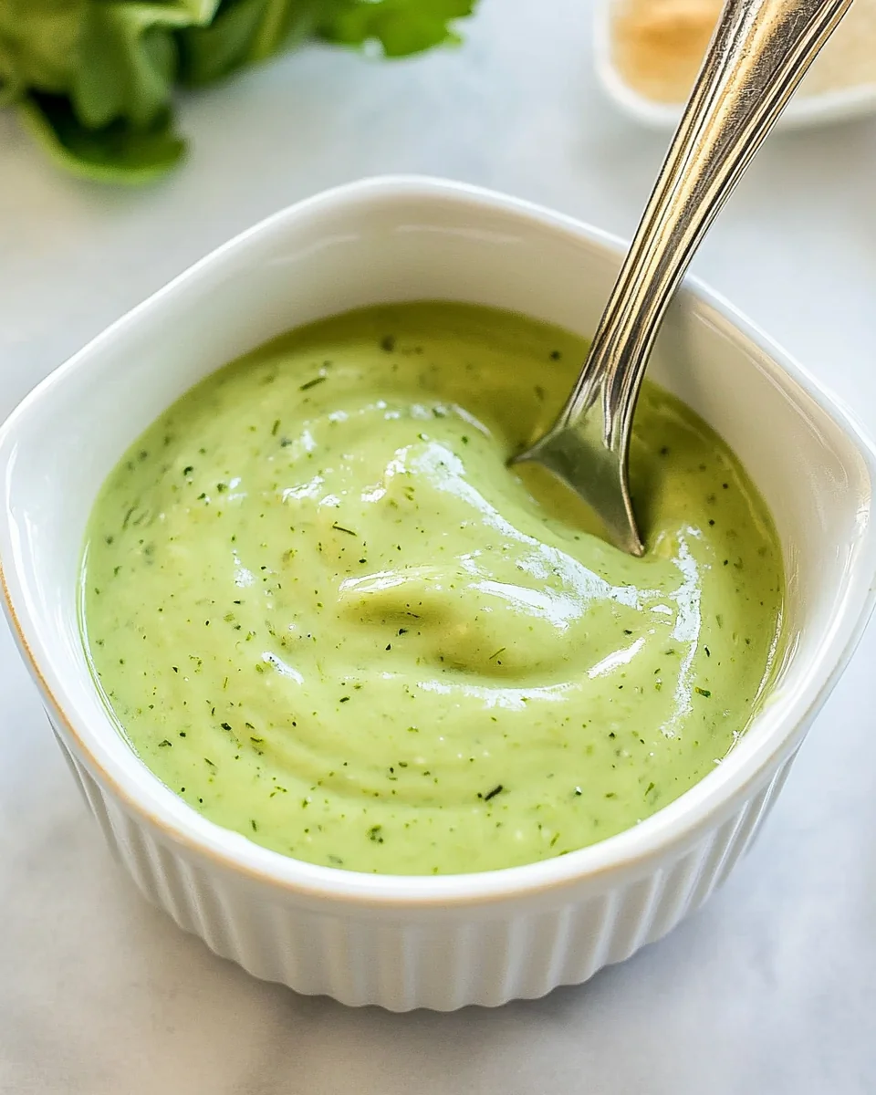 Homemade Green Goddess Dressing That's Fresh and Flavorful - additional image