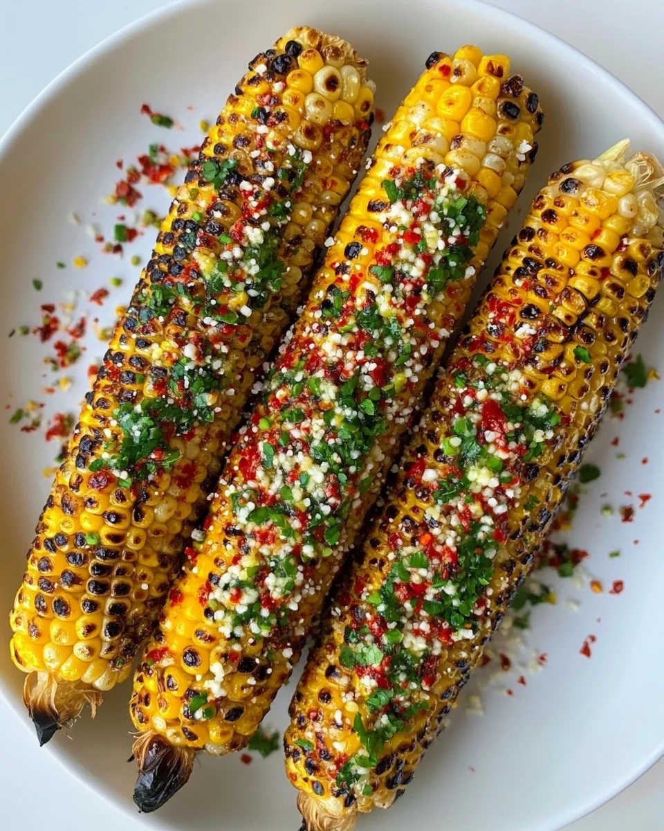 Grilled Corn with Spicy Chilli Lime Butter - additional image
