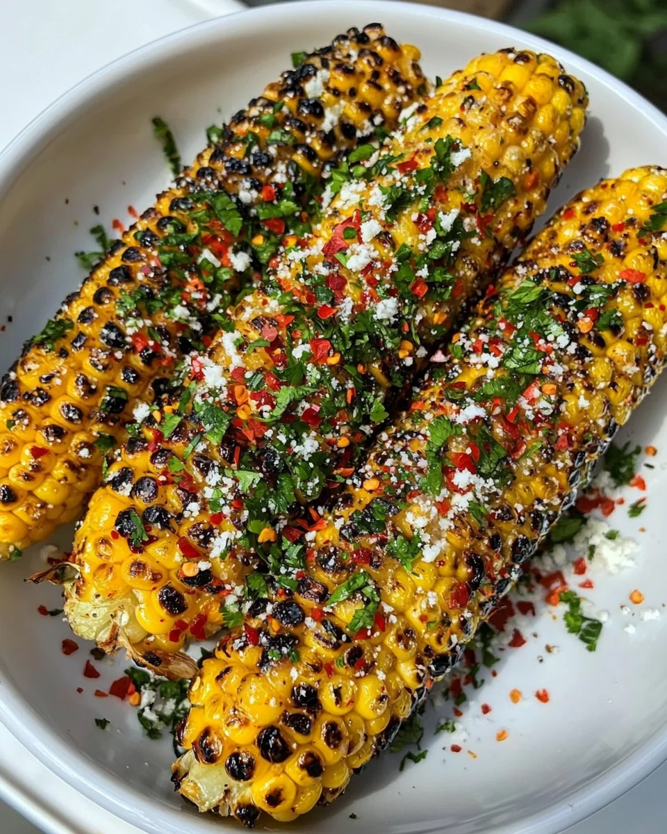Grilled Corn with Spicy Chilli Lime Butter - additional image
