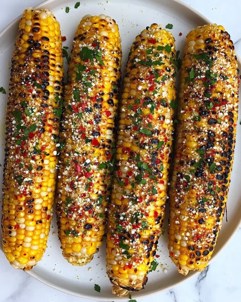 Grilled Corn with Spicy Chilli Lime Butter
