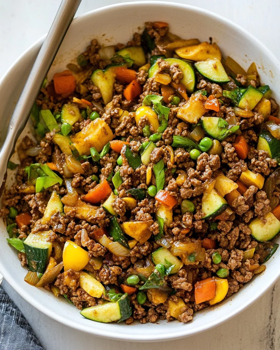 Simple Ground Beef Stir Fry Recipe - additional image