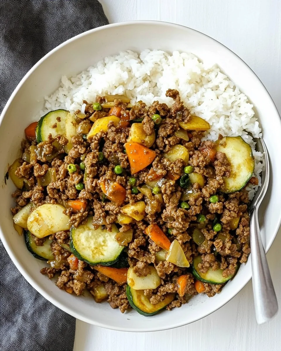 Simple Ground Beef Stir Fry Recipe - additional image