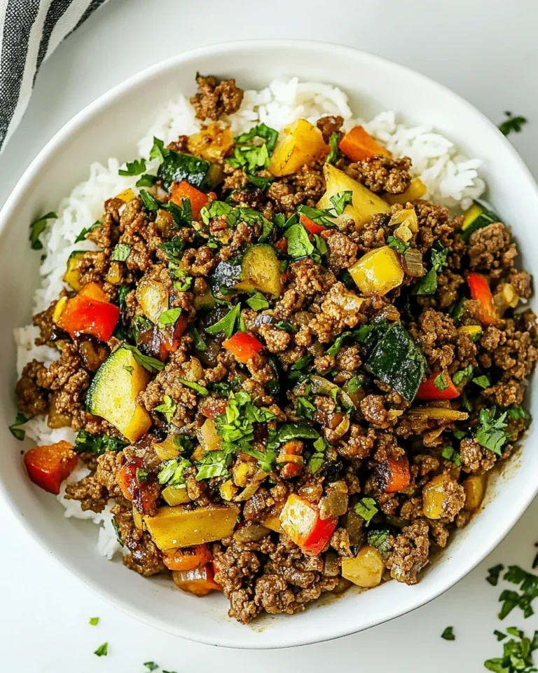 Simple Ground Beef Stir Fry Recipe
