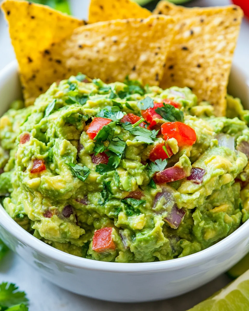 Simple Homemade Guacamole Recipe - additional image