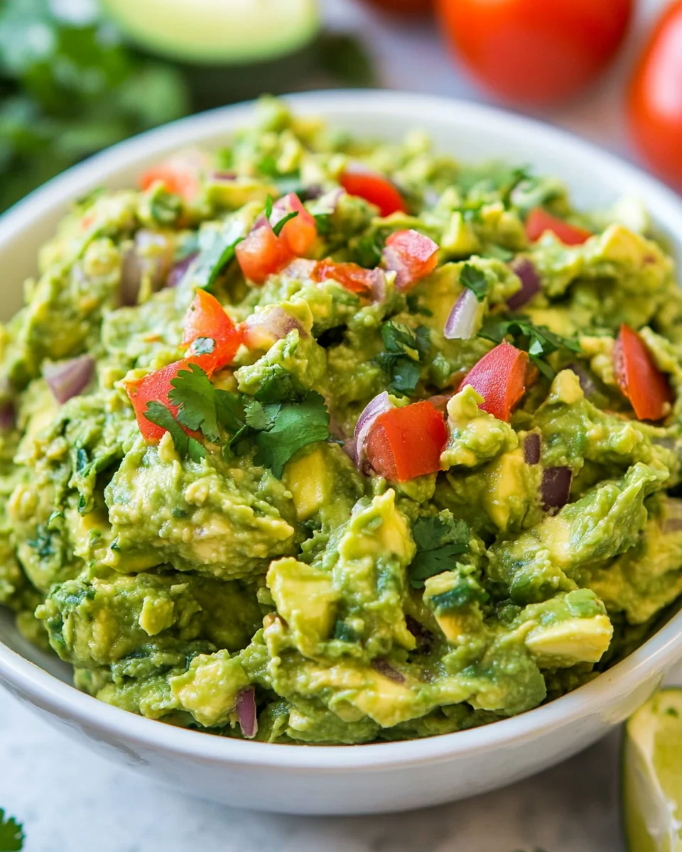 Simple Homemade Guacamole Recipe - additional image