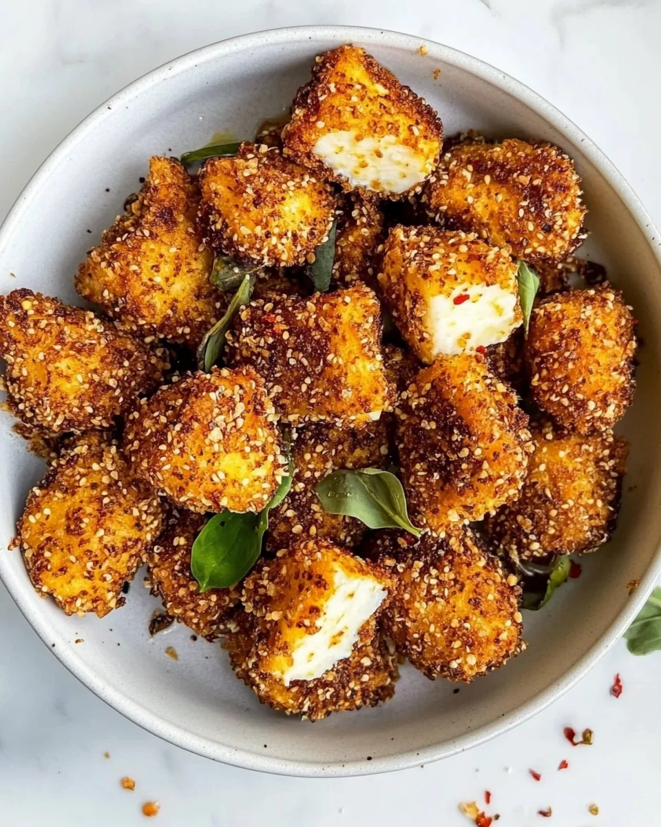 Crispy Halloumi Nuggets with Sweet Hot Honey - additional image