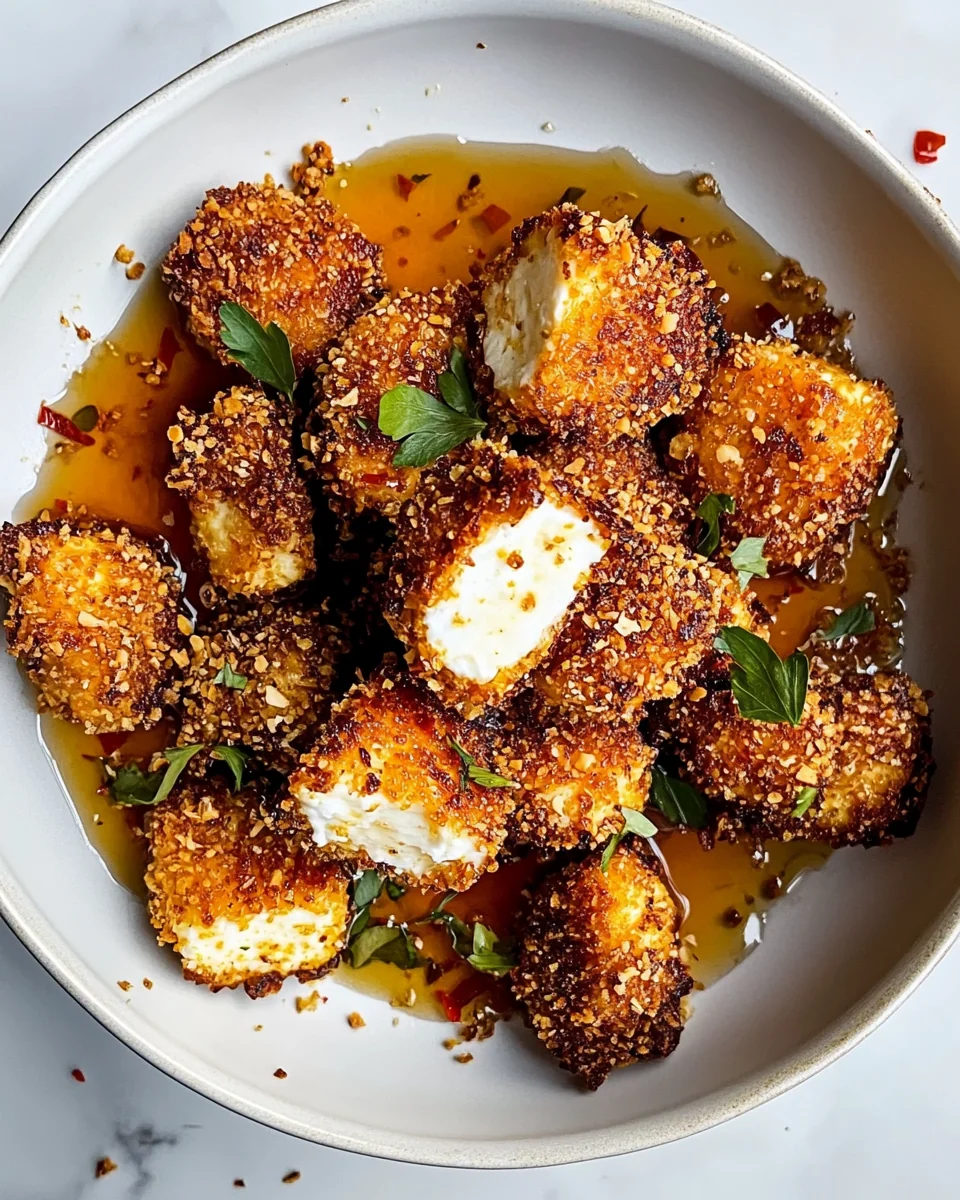 Crispy Halloumi Nuggets with Sweet Hot Honey - additional image