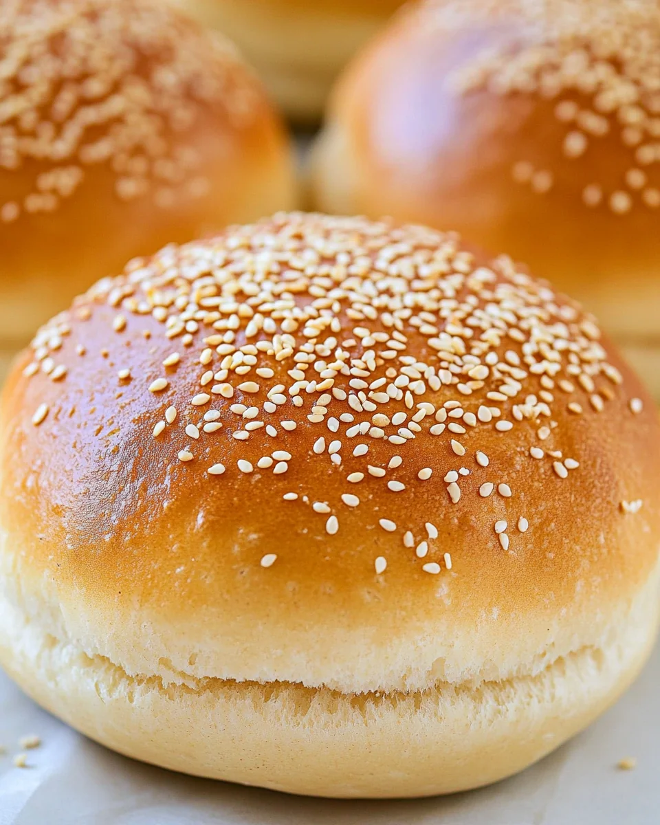 Homemade Hamburger Buns Recipe - additional image