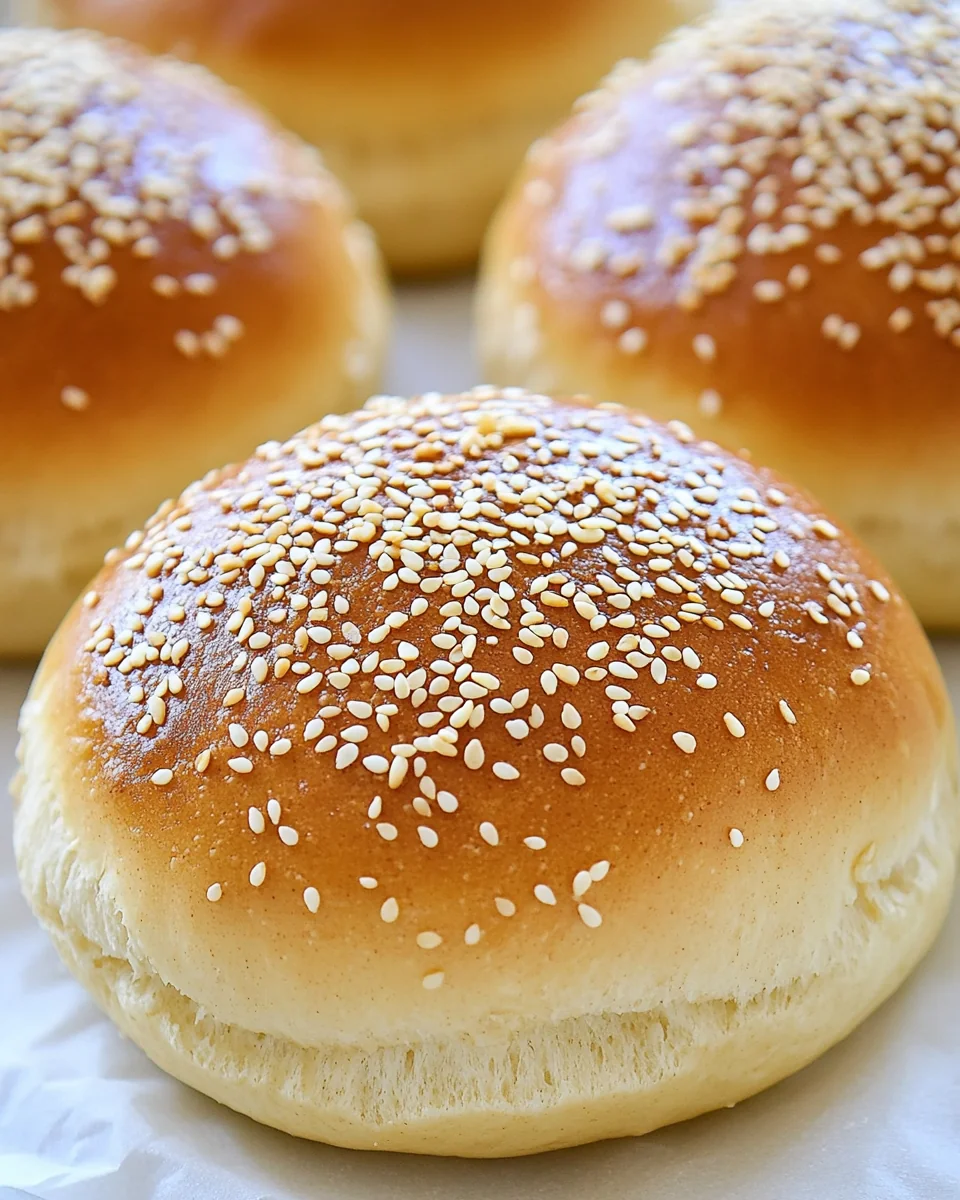Homemade Hamburger Buns Recipe - additional image