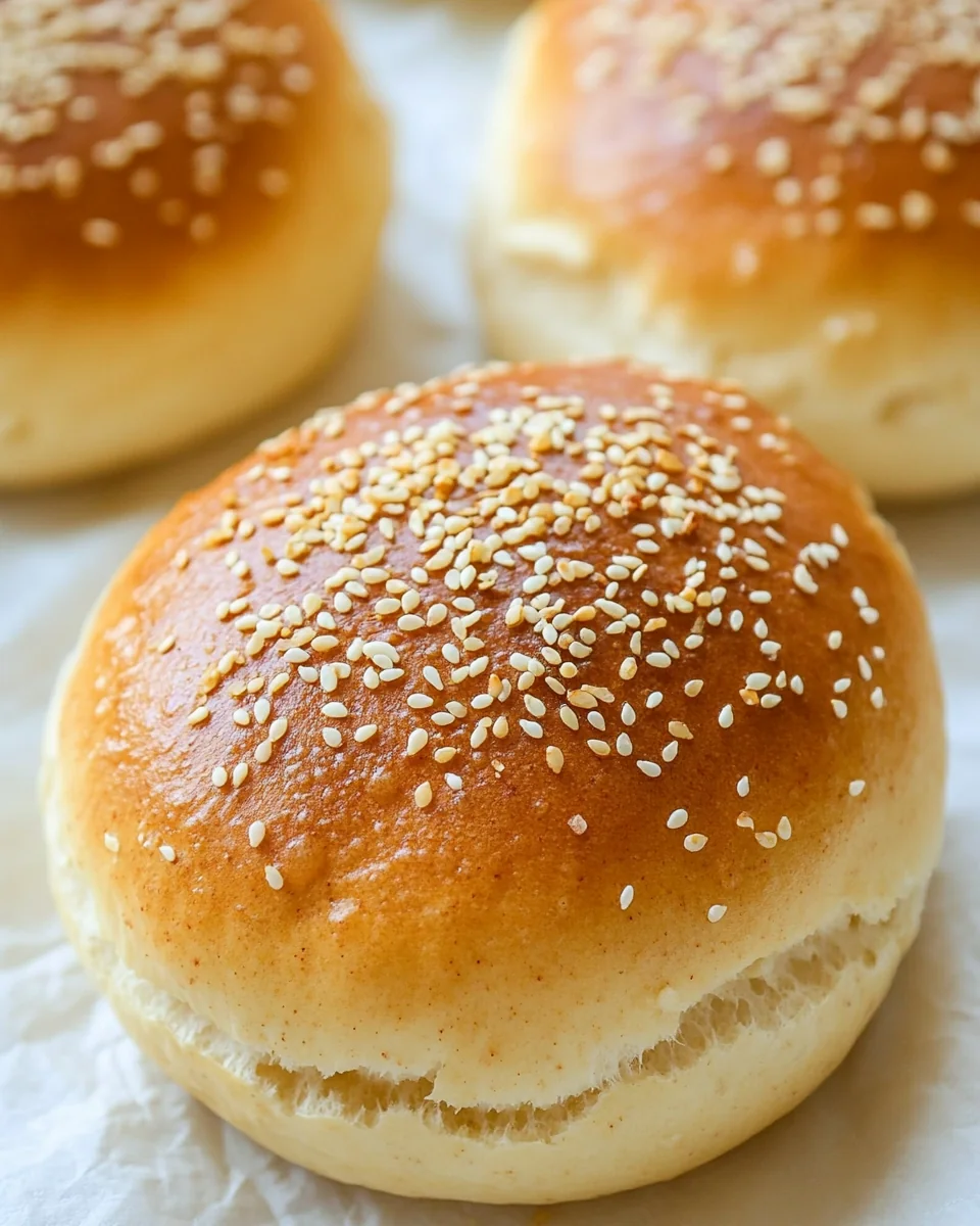 Homemade Hamburger Buns Recipe - additional image
