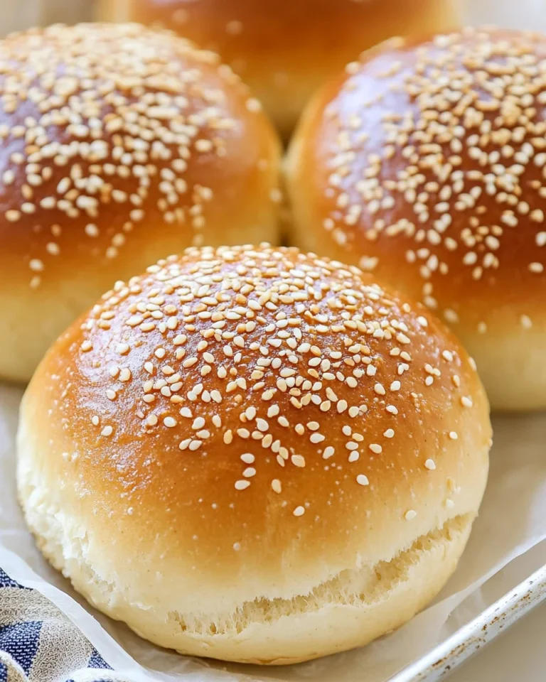 Homemade Hamburger Buns Recipe