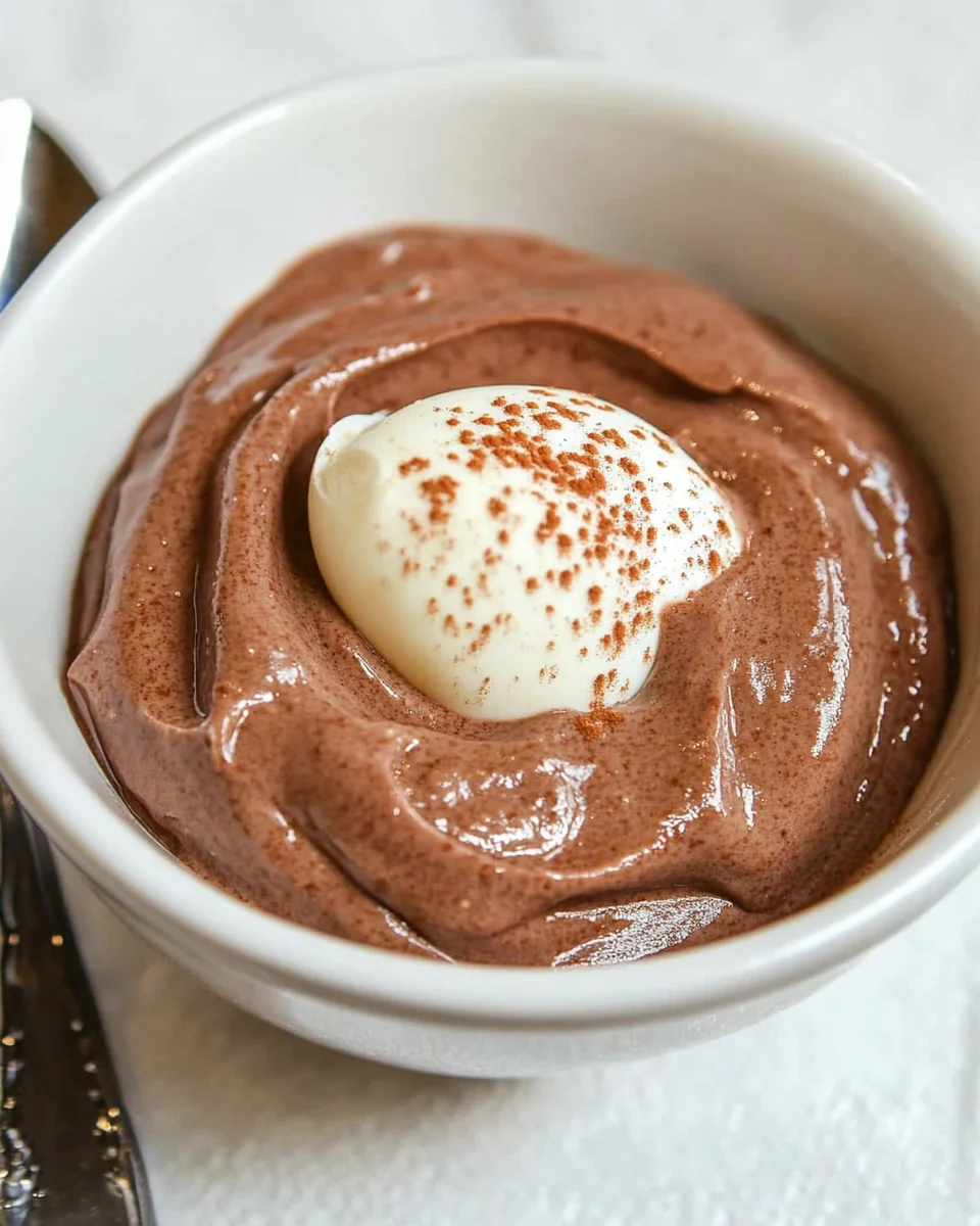 Creamy Chocolate Pudding With Hard Boiled Eggs - additional image