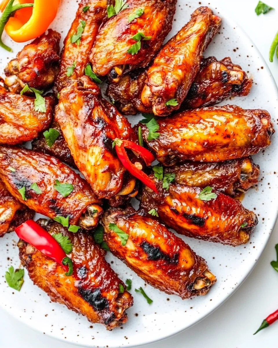 Savory Harissa Honey Chicken Wings - additional image