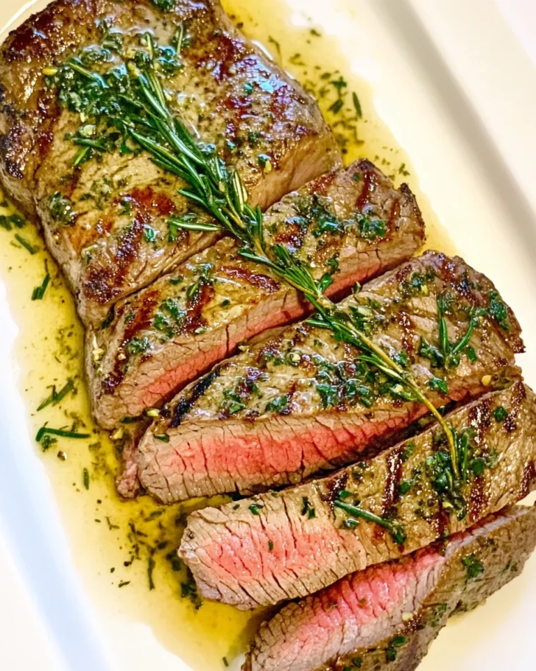Herb-Infused Garlic Butter Steak Recipe
