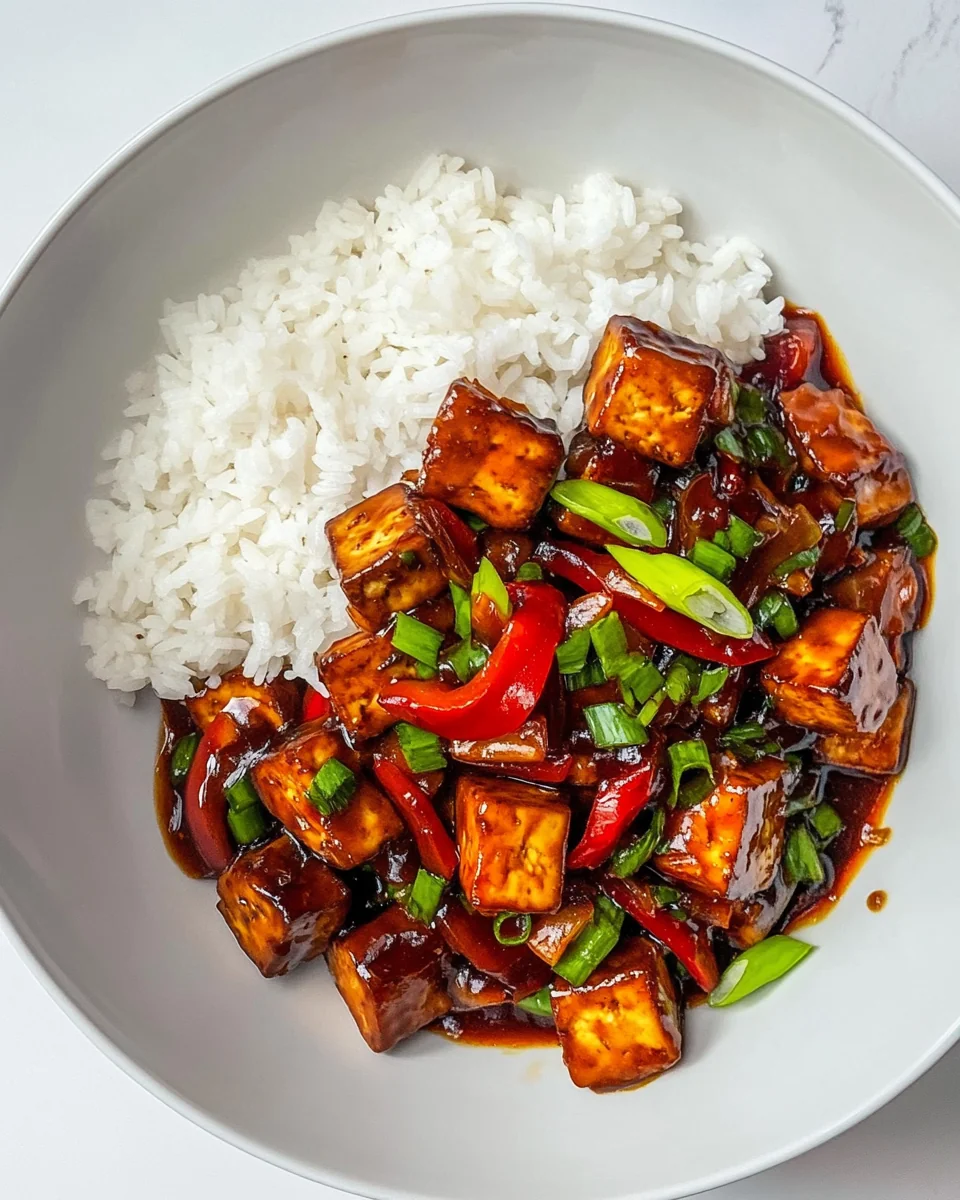 Simple Hoisin Tofu Stir Fry - additional image