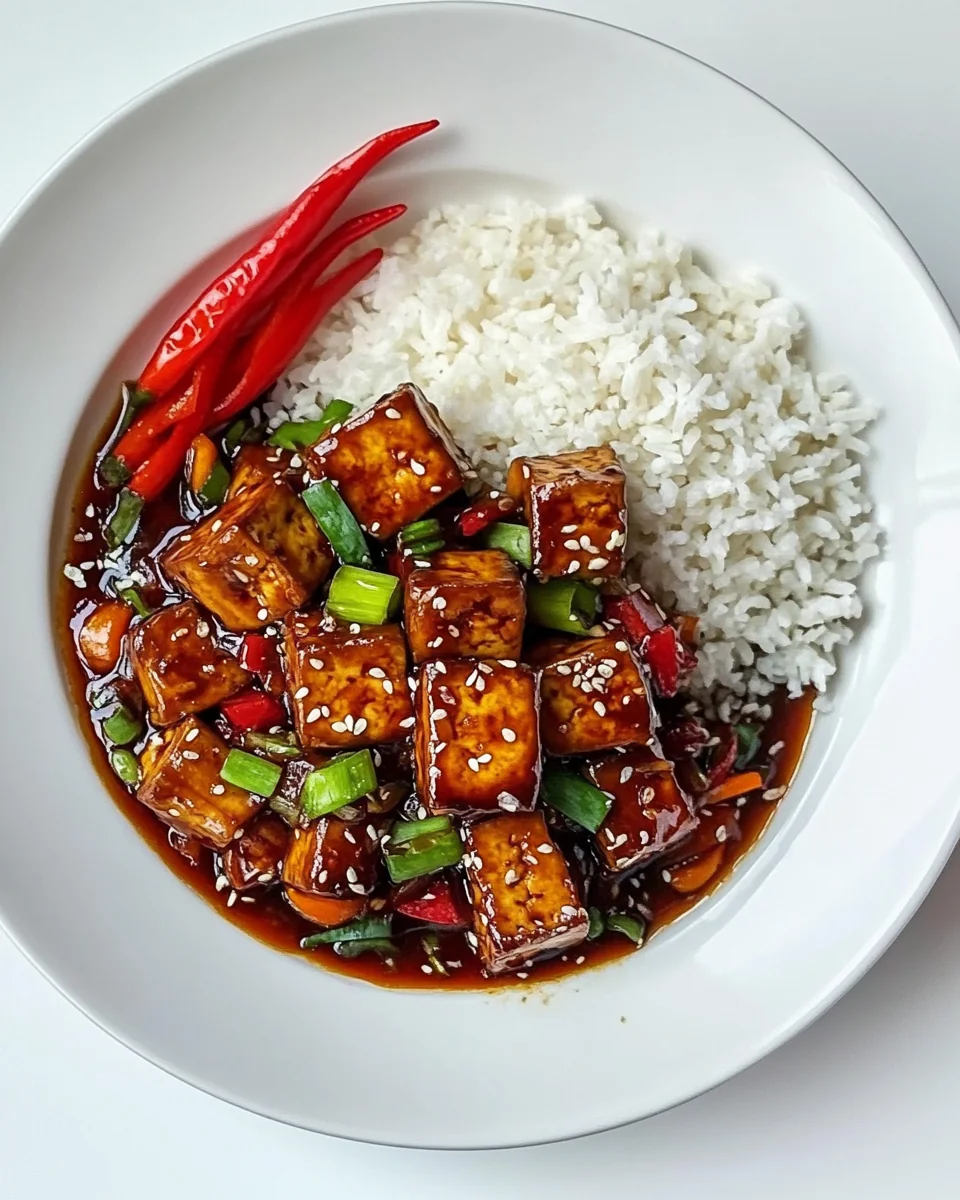 Simple Hoisin Tofu Stir Fry - additional image